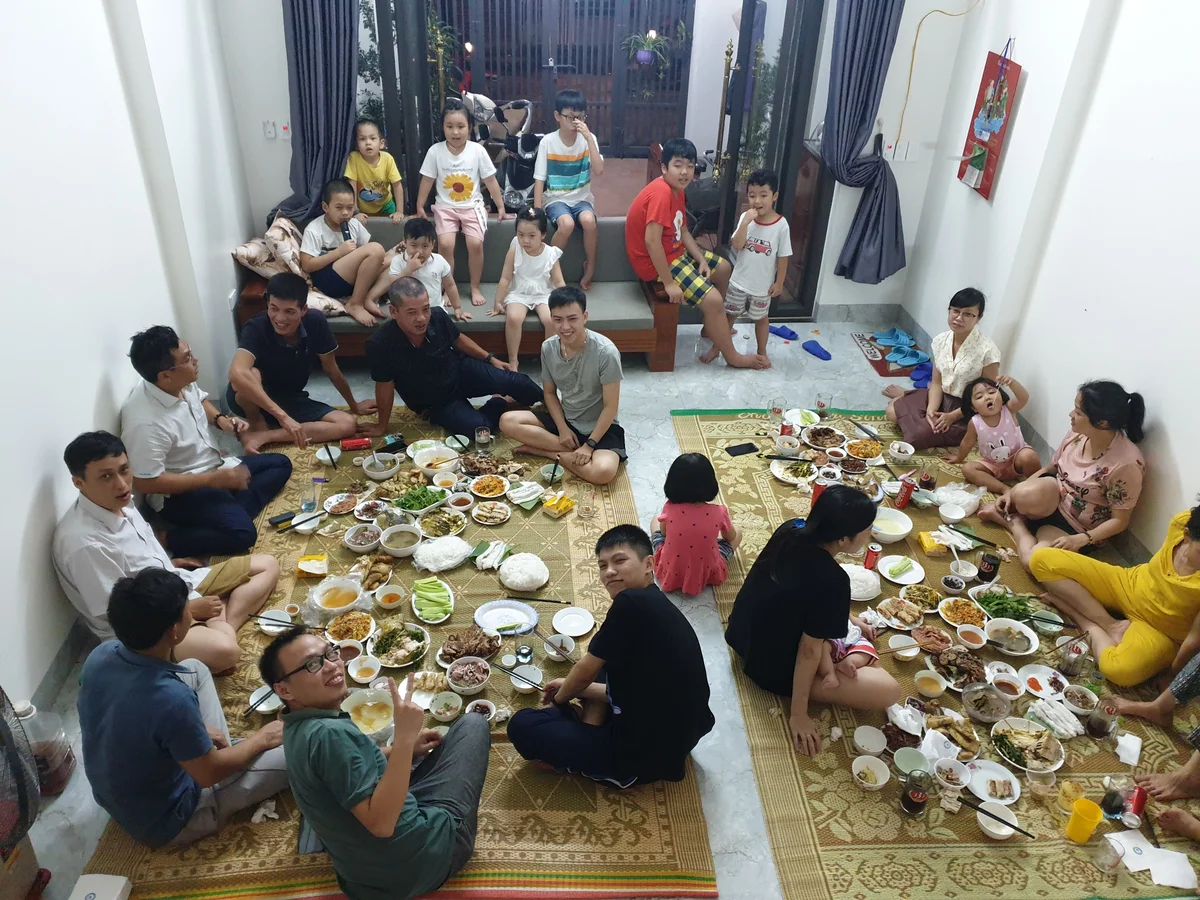 My extended family gathering in 2020, sister, brother-in-law, cousins, nephews, and nieces