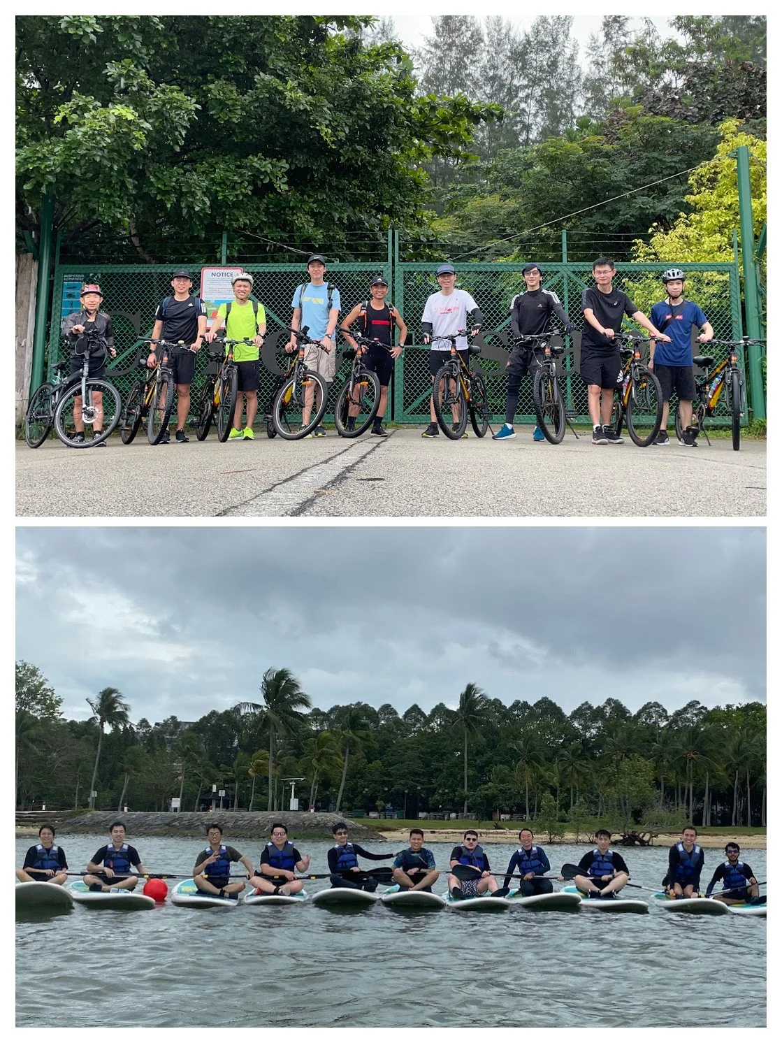 PreferredAI cycling and stand up paddling
